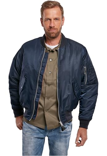 Brandit MA1 Jacket, Uomo, Dark Navy, M - 4