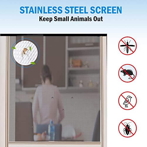 Pantalla de malla SUS 304 para protección de conductos y ventilación en el hogar 4