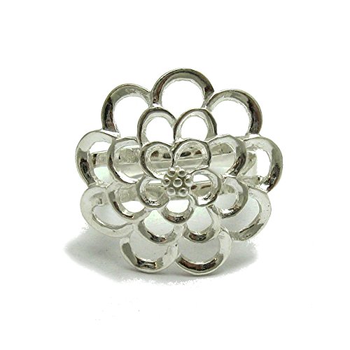 Bague en argent massif 925 Fleur Empress le cadeau idéal pour elle