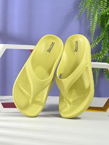 Image of DOCTOR HEALTH SUPER SOFT Mahndi Floats women soft slippers with mild acupressure | Comfortable, stylish, and bright colorful flip flops | Lab tested Cushion and Bounce | Cushioned Footwear