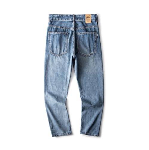Jeans Pants Trouser Denim Versatile Casual Men's Water Washed Loose Comfortable Wide Leg Wear2