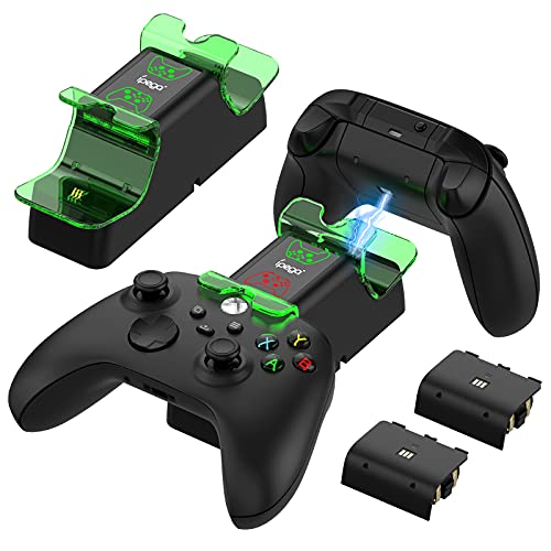 Super Sale 🛒 Upgrade Charging Station with 1400mAh Rechargeable Battery Compatible with Xbox Series X/S, YUANHOT Controller Charger with 2 Pack Batteries (NOT Compatible with Xbox One S/X) One-Day Sale: Up to 60% Off Upgrade Charging Station with 1400mAh Rechargeable Battery Compatible with Xbox Series X/S, YUANHOT Controller Charger with 2 Pack Batteries (NOT Compatible with Xbox One S/X)