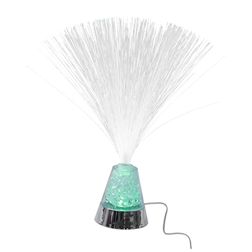 jojofuny Bright Tabletop Light Decor Fiber Optic Lamp Night Stand Lamp for Home Office