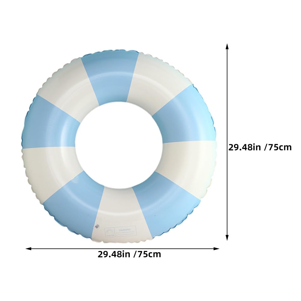 ibasenice Anello Gonfiabile Per, Salvagente Piscina Mare, Ciambella Galleggiante Colorata in Pvc, Ideale Per Feste Estive, Spiaggia E Piscina, Dimensione 90#, Set Da 4 Pezzi