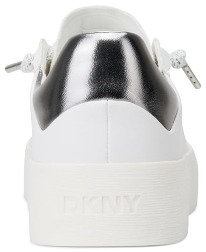 Image of DKNY Womens Ginali Everyday Lace Up Platform Sneaker