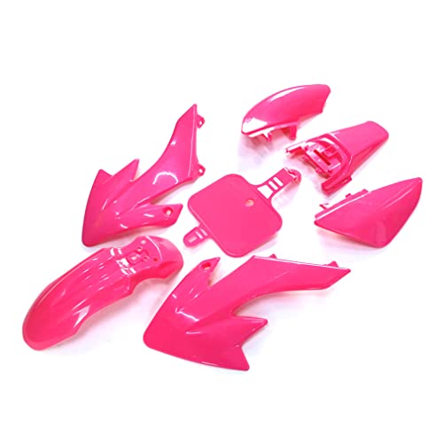 Xlyze Pink-Group Motorctcly Plastic Fender Body Work Fairing Kit For Sdg Ssr Piranha Chinese Crf50 Xr50 50Cc 70Cc 90Cc 110Cc 125Cc 140Cc 150Cc 160Cc Pit Dirt Bike #TOP4