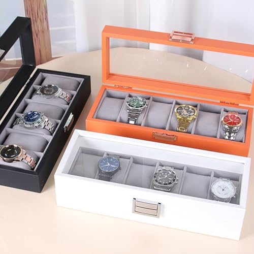 Rangement élégant pour montres et bijoux en bois précieux - 6