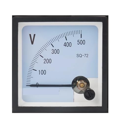 Voltmètre AC pointeur 450V pour surveiller un générateur