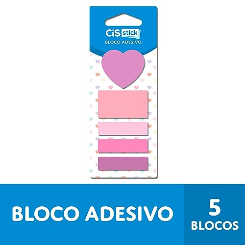 CIS Candy ST0401 Bloco Adesivo 5 modelos - 20 folhas por bloco