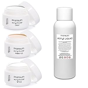 Rm Beautynails 3x20g Acryl Puder Set