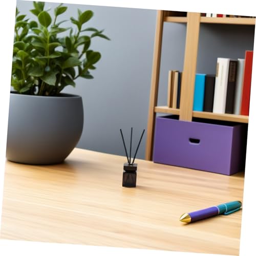 Set Difusor de Aromas en Vidrio 100ml con Tapa Madera miniatura 4