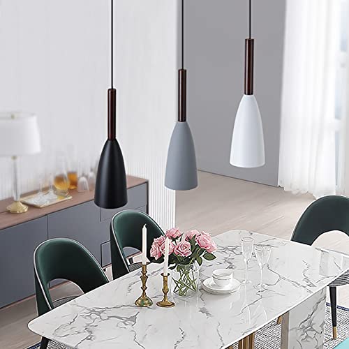 HJXDtech - Lampadario a sospensione in metallo