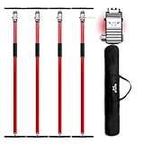 3-H 4X Deckenstütze Montagestütze 110-203cm, Einhandstütze Baustütze Teleskopstützen, Stufenlos...