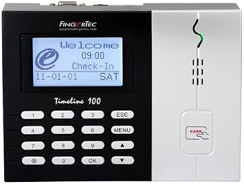 USA Timeline 100 FingerTec Time Attendance RFID Time Clock