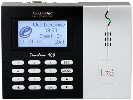 USA Timeline 100 FingerTec Time Attendance RFID Time Clock