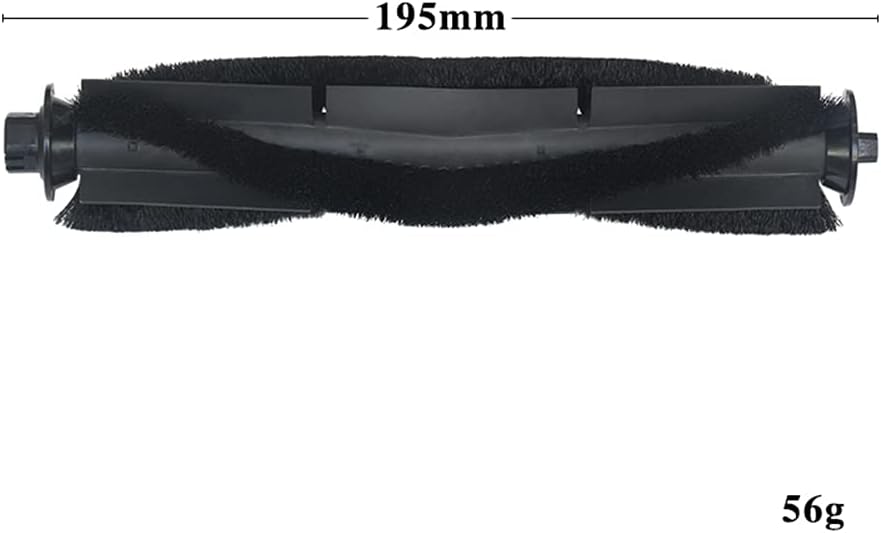 Replacement Parts for ROIDMI EVE Plus Robot Vacuum Cleaner, 1 Main Brush, 6 Side Brush,3 Mops Pads, 3 Disposable Mops, 4 Dust Bags
