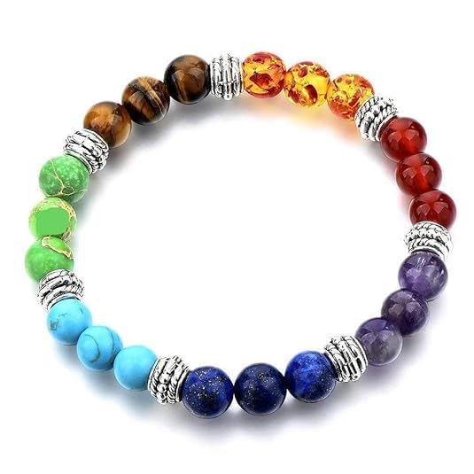 Trishakti 7 Chakra Stone Bracelet Crystal Healing Energy 8MM Beads Bracelet. (B09TY8JJHW) Amazon Price History, Amazon Price Tracker