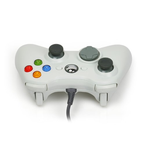 Econoled Wired USB Controller for Pc & Xbox 360 (White)