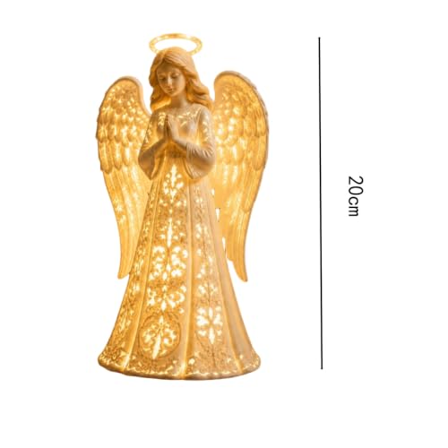7.87in Christmas Angel Night Light, Angel Led Lights, Christmas Decorations - image 2