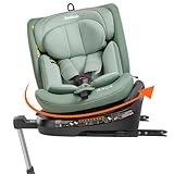 360° Drehbar Kindersitz: Der Kindersitz von Jovikids lässt sich um 360° drehen, um Ihrem Baby das Ein- und Aussteigen ins Auto zu erleichtern. Der Wechsel zwischen vorwärts- und rückwärtsgerichteten Sitzen dauert nur wenige Sekunden; halten Sie den Knopf gedrückt, um den Sitz zu drehen. Der Neigungswinkel des Sitzes kann in mehreren Positionen eingestellt werden, damit Ihr Baby beim Spielen oder Schlafen den richtigen Winkel findet.