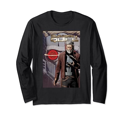 T-shirt manches longues Marvel Comixology Old Man Quill pour style geek urbain