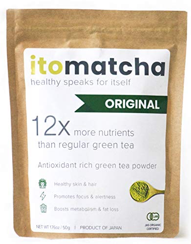 Matcha Green Tea Powder by itomatcha Immune Booster, Healthy Skin and Hair, Antioxidant