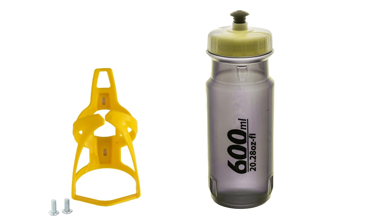 Bicycle Dark Horse Water Bottle Holder & Bottle Sipper Combo, Lightweight, Durable Universal Drink Holder, Perfect Bicycle Accessory Combo for Long Rides (Yellow) (B0CZNLYLDH) Amazon Price History, Amazon Price Tracker