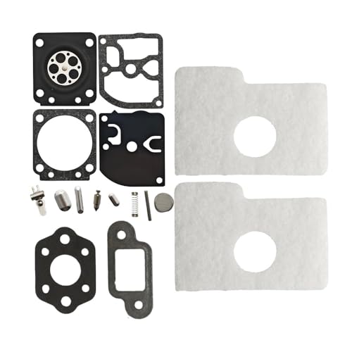 Kit reparación carburador MS180 para solucionar problemas de arranque en motosierras 017
