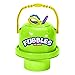 Little Kids Fubbles No-Spill Big Bubble Bucket in Green for Multi-Child Play, Made in the USA