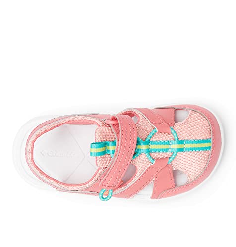Columbia Youth Techsun Wave Sandal, Wild Salmon/Voltage, 8 - image 8