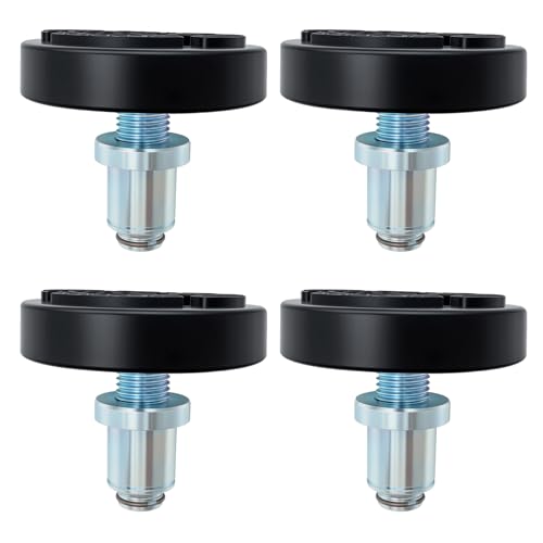 atsuch 35mm 4pc Shaft Screw Up Car Lift Feet Pads Compatible with Bendpak Maxjax 2 Post Lift w/Rubber Bracket, 4-9 cm Heightened Car Lifts Bridge Jack Car Heightening Feet Tray (4pc) by atsuch - Used condition - US$77.30