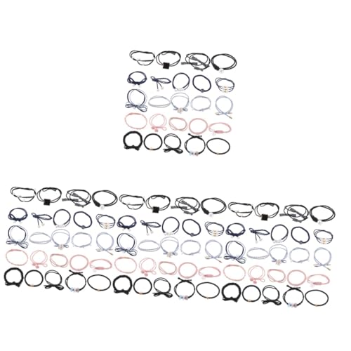 Élastiques cheveux résistants VICASKY : lot de 96 accessoires coiffure mixtes
