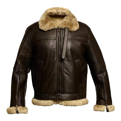 Manteau thermique homme en similicuir contre le froid en moto