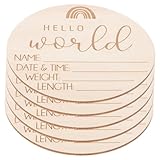 Panneau de nom de nouveau-né pour l'hôpital - embellissement et décoration parfaits pour la photographie de bébé, ajoutez une atmosphère plus joyeuse, panneau d'annonce d'hôpital pour bébé