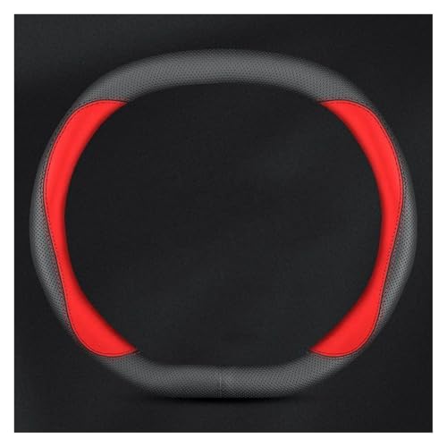 Funda Volante para Citroen para E-C3 para C3 para Aircross 2024 2025 Funda De Cuero Antideslizante para Volante De Coche Accesorio Interior(C 35)