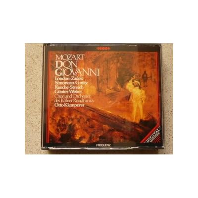 Mozart : Don Giovanni - OTTO KLEMPERER, George London, Hilde Zadek, Cunitz Weber - 17.5.1955 KOLN / RARE 3CD SET / FREQUENZ