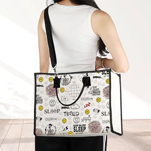 Bolso tote JNIAP Sleep Tech - Regalos para tecnólogos del sueño, regalos para el equipo de medicina del sueño, bolso para técnicos RPSGT miniatura 7