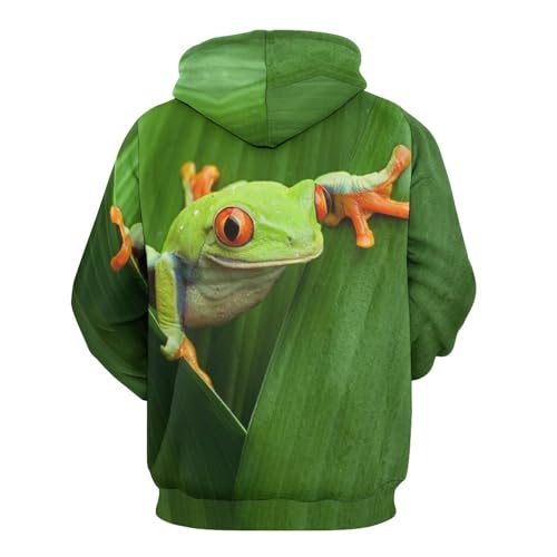 Sweatshirt grenouille UMENG pull chaud manches longues