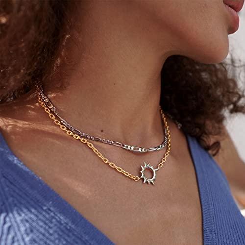 Colar Gargantilha De Prata 925 Brilhante Brilhante Ajustável Colar Com Pingente De Prata Para Mulher