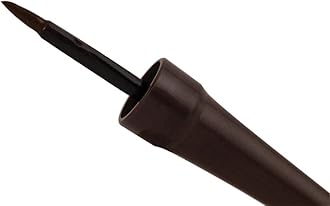 Palladio Liquid Eyeliner, Highly Pigmented and Waterproof Eyeliner, For Intense Eye Definition, Smear-proof Eyeliner Liquid, Includes Easy Grip Wand and Felt Tip Eyeliner Applicator, Black Brown