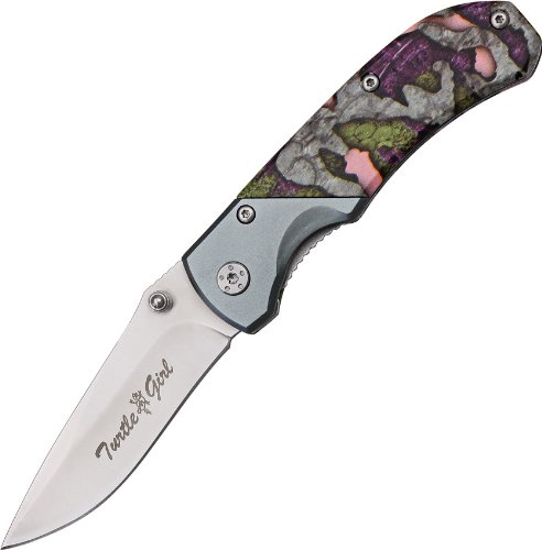 Turtleman Turtle Girl Linerloc Knife