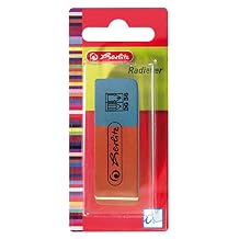 Herlitz Eraser - Red/Blue