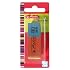 Herlitz Eraser - Red/Blue