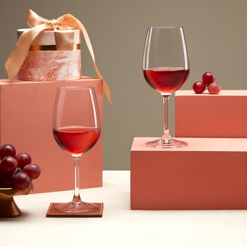 Image of Borosil 450ml x 2pc Opera Wine Glass Set | Wine Glasses for Red & White Wine, Cocktails & Mocktails | Elegant Glassware for Home, Parties & Gifting