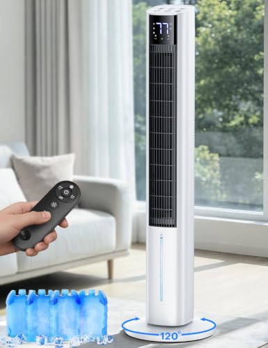 Image of 45 inch Windowless Air Conditioner for Bedroom, 120Swing Swamp Cooler