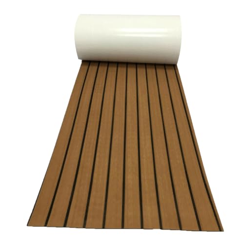 ADOCARN 45x240cm�����`�[�N�f�U�C��PVC���}�����t���[�����O�}�b�g ����~�߉��H�{�[�g�p�f�b�L�p�b�h ���b�g�����RV�Ή��N�b�V�����}�b�g