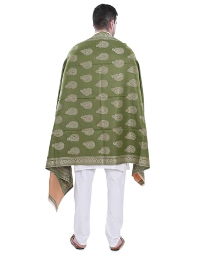 Image of Men's Kashmiri Wool Jamawar Shawl