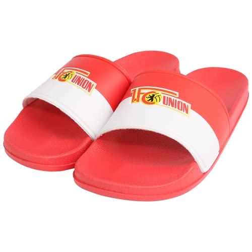 1. FC Union Berlin Badelatschen Logo, Rot/Weiss (36/37) Cover