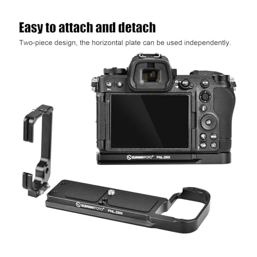 Sunwayfoto PNL-Z6III uchwyt L do aparatu Nikon Z6III Arca Swiss Quick Release L płyta