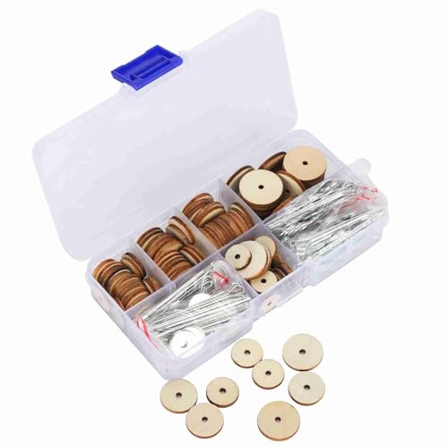 Premium 50 Set Doll Joints for Craft Toy Accessories - Movable Engage Screw/Fastener for Teddy Bear Making - Doll Making Supplies with Storage Box